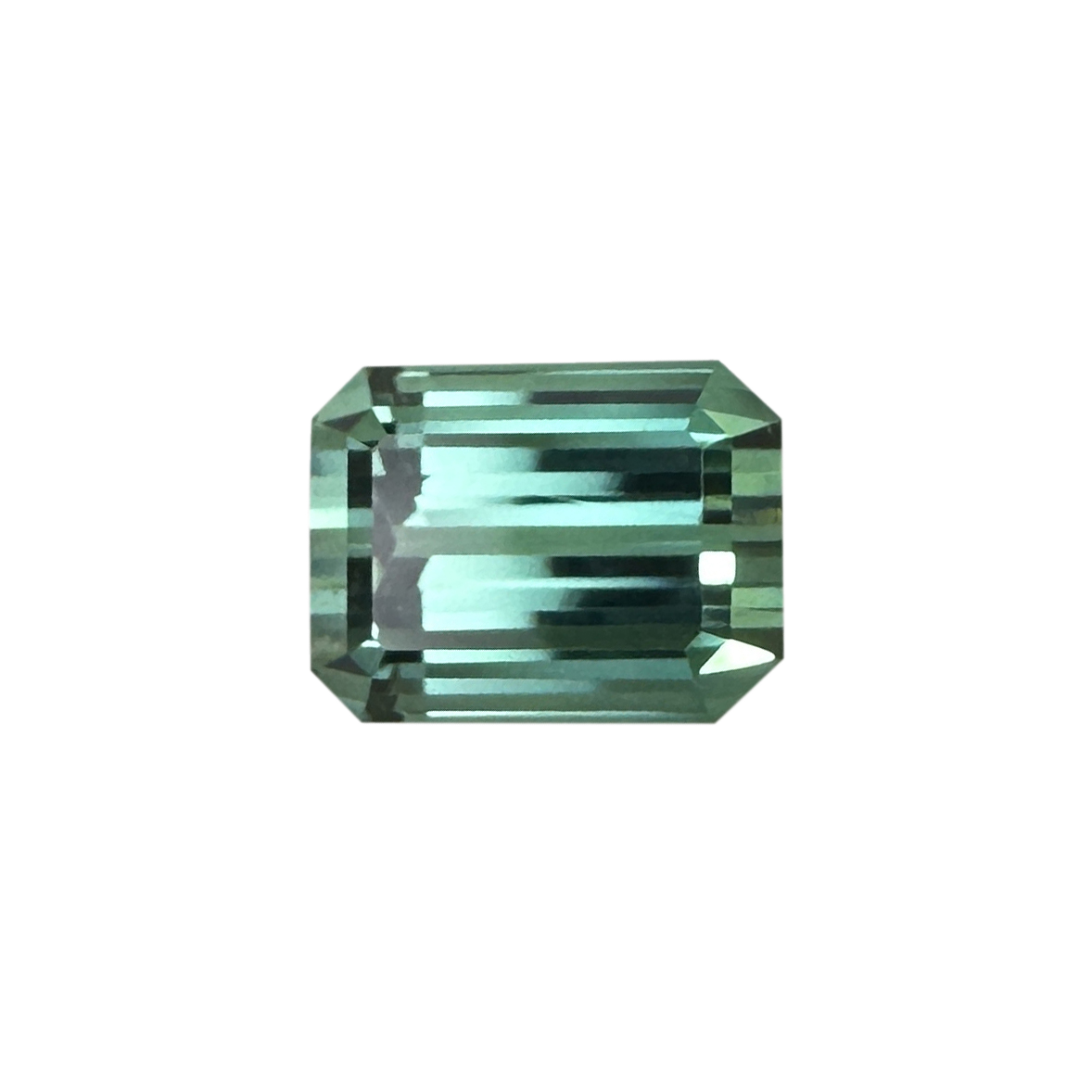 16.94ct Emerald Cut Lagoon Blue Tourmaline