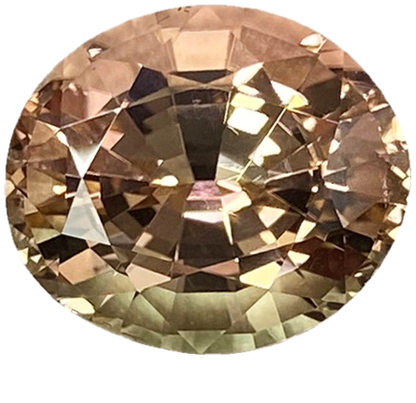 9.34ct Oval Bi-Color Tourmaline