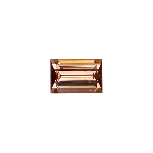 2.16ct Baguette Cognac Tourmaline