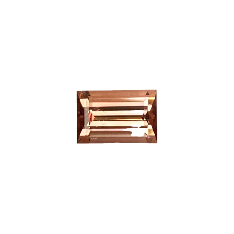 2.16ct Baguette Cognac Tourmaline