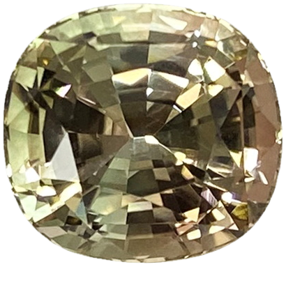 9.7ct Cushion Bi-Color Pink/Green Tourmaline