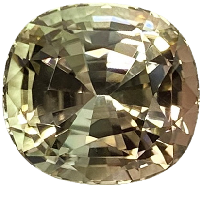 9.7ct Cushion Bi-Color Pink/Green Tourmaline