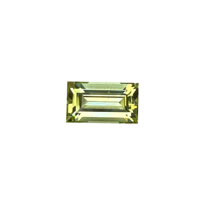 8.4ct Baguette Mint Green Tourmaline