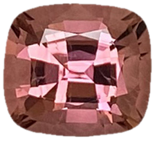 1.44ct Cushion Medium Pink Tourmaline