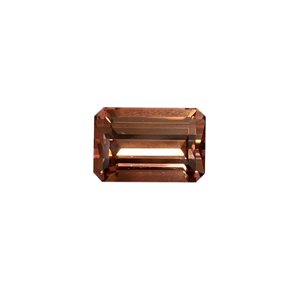 3.14ct Emerald Cut P Color Tourmaline