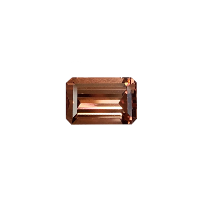 3.14ct Emerald Cut P Color Tourmaline