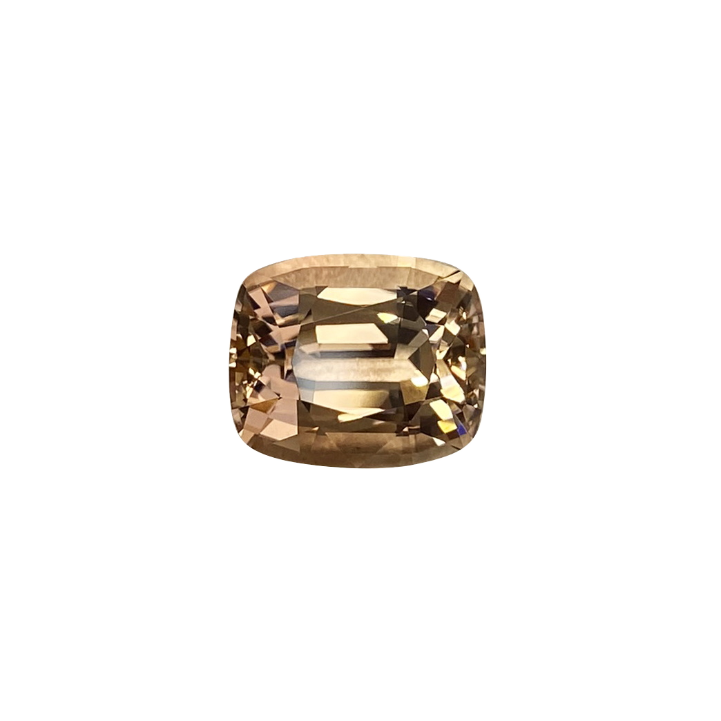 Cushion Peach Tourmaline