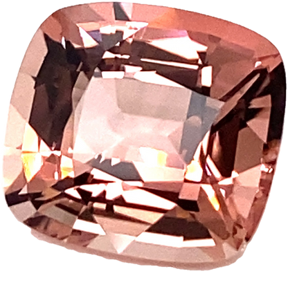 10.72ct Cushion Peach Tourmaline