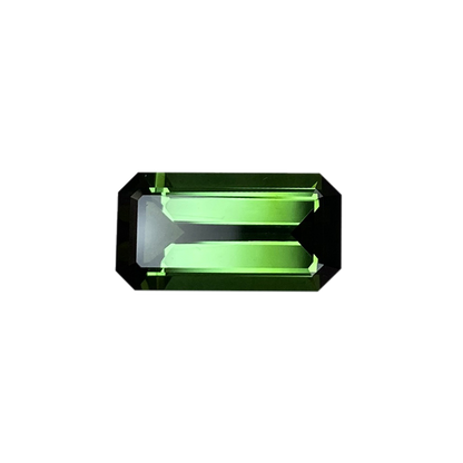 6ct Emerald Cut Grey Tourmaline