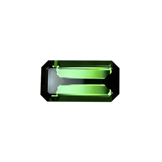 6ct Emerald Cut Grey Tourmaline