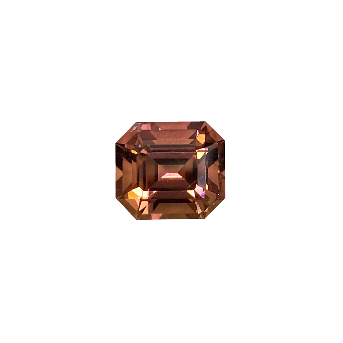 4.69ct Emerald Cut Pink Tourmaline
