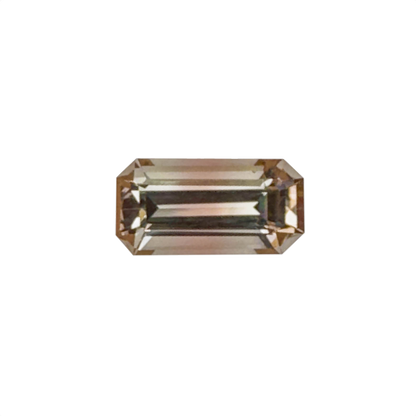 4.79ct Emerald Cut Peach-Pink Tourmaline