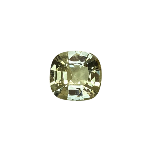 4.31ct Cushion Light Mint Green Tourmaline