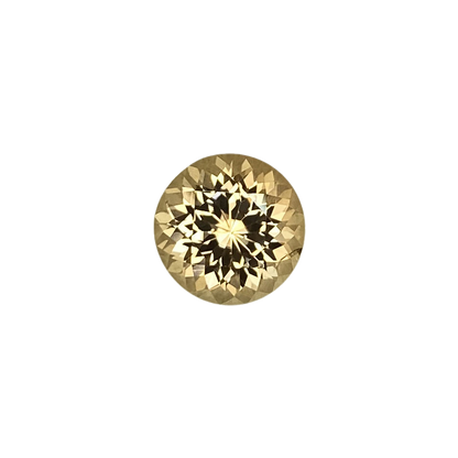 9.7mm Round Peach Tourmaline