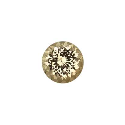 9.7mm Round Peach Tourmaline