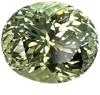 9.1ct Oval Light Mint Green Tourmaline