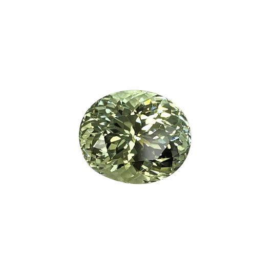 9.1ct Oval Light Mint Green Tourmaline