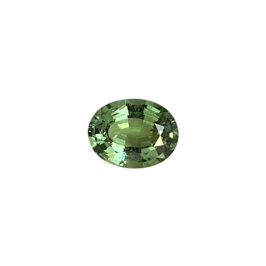 3.13ct Oval Mint Green Tourmaline