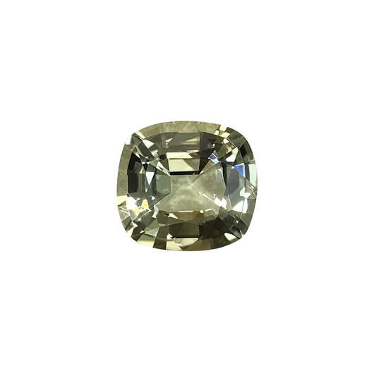 7.5ct Cushion Light Green Tourmaline