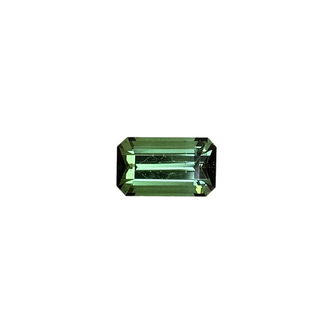3.68ct Emerald Cut Mint Green Tourmaline