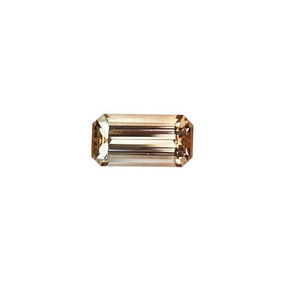 2.64ct Emerald Cut Peach Tourmaline