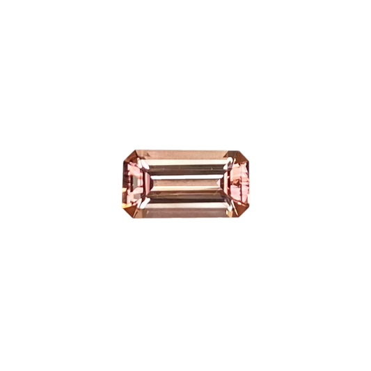 2.42ct Emerald Cut Light Pink Tourmaline