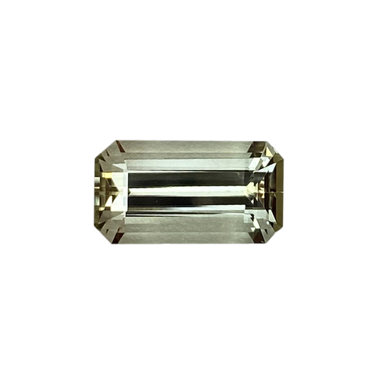 2.93ct Emerald Cut Light Green Tourmaline