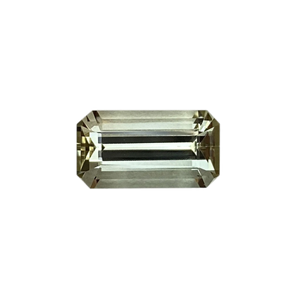 2.93ct Emerald Cut Light Green Tourmaline
