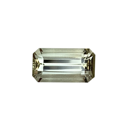 2.93ct Emerald Cut Light Green Tourmaline