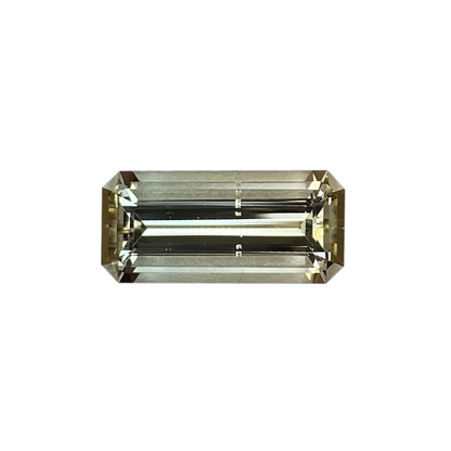 4.51ct Emerald Cut Light Green Tourmaline
