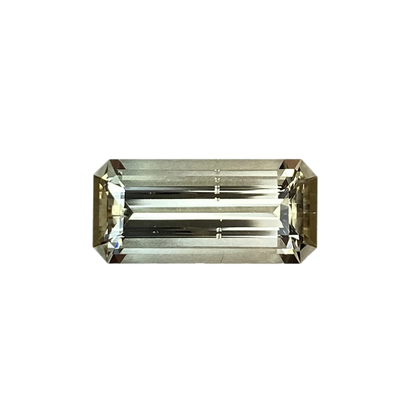 4.51ct Emerald Cut Light Green Tourmaline