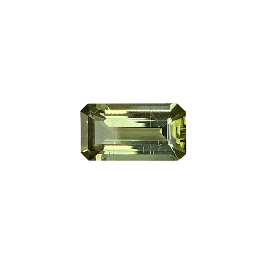 6.03ct Emerald Cut Light Green Tourmaline