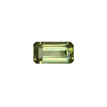 6.03ct Emerald Cut Light Green Tourmaline