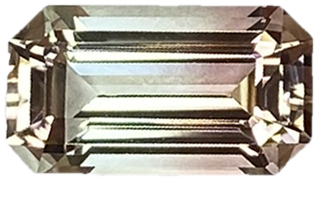 Emerald Cut Light Pink Tourmaline