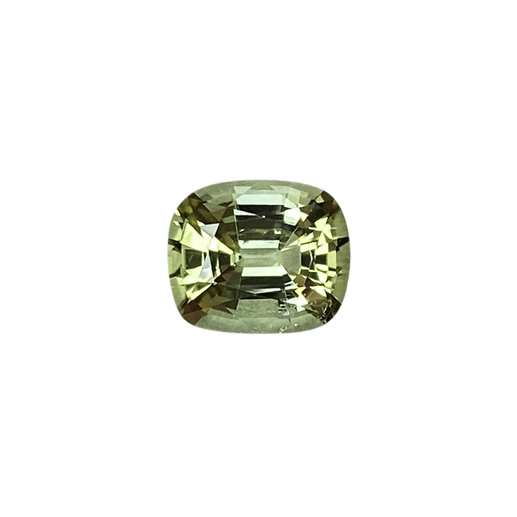 1.84ct Cushion Light Green Tourmaline
