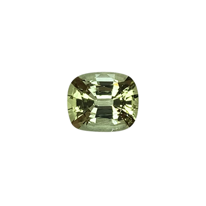 1.84ct Cushion Light Green Tourmaline