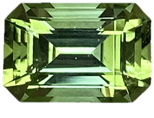 Emerald Cut Grey Tourmaline