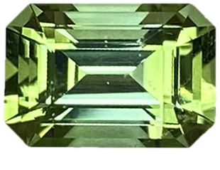 Emerald Cut Grey Tourmaline
