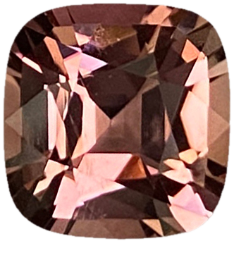 4.14ct Cushion Light Pink Tourmaline