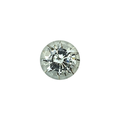 3.66ct Round Colorless Tourmaline