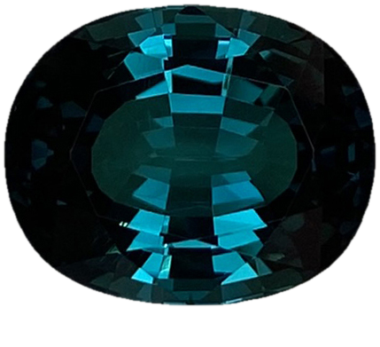 7.01ct Cushion Medium Blue Tourmaline