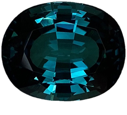 7.01ct Cushion Medium Blue Tourmaline