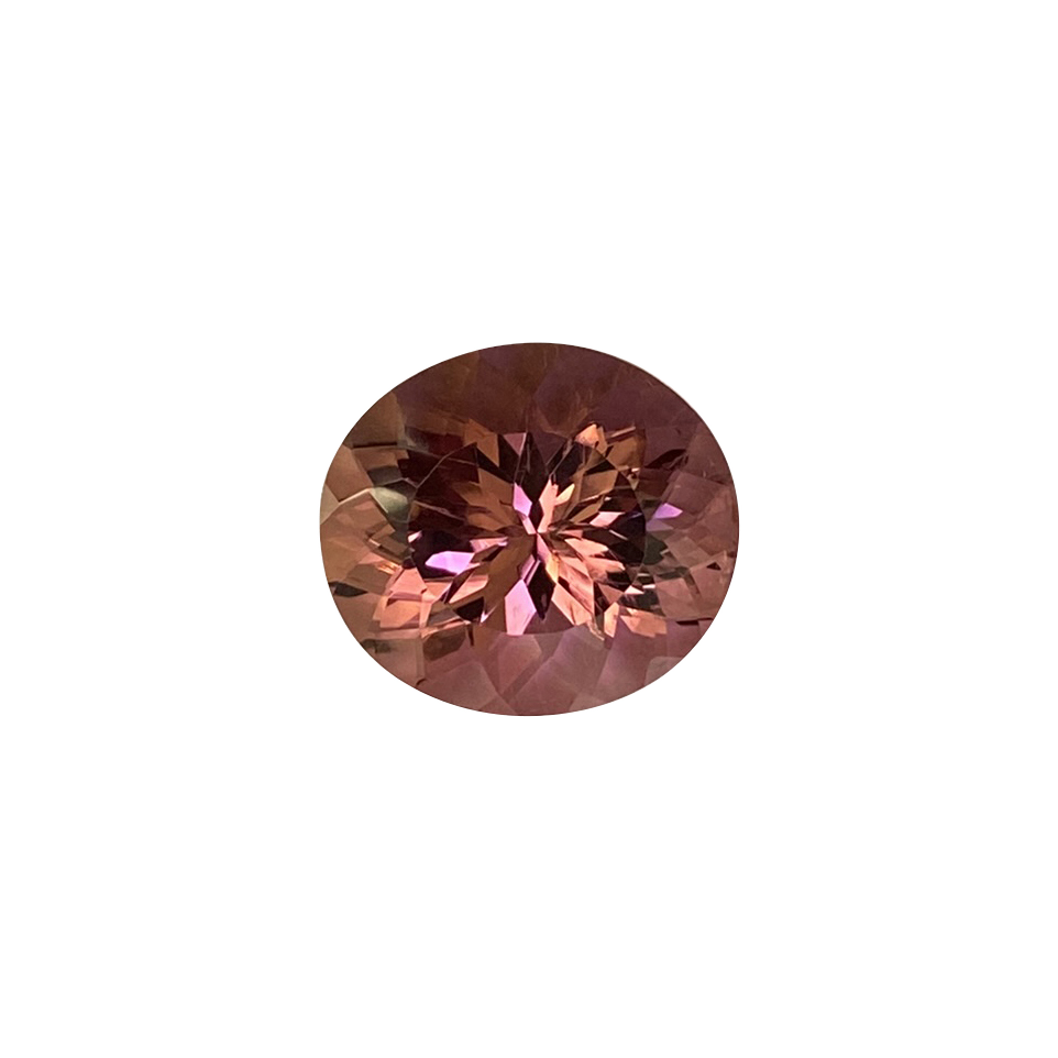 16ct Oval Medium Pink Tourmaline