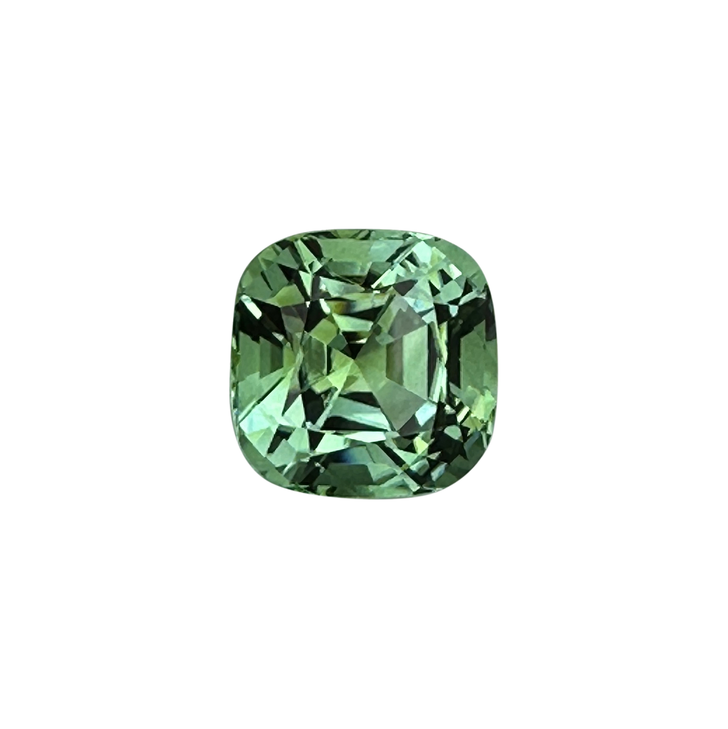 12.01ct Cushion Mint Green Tourmaline