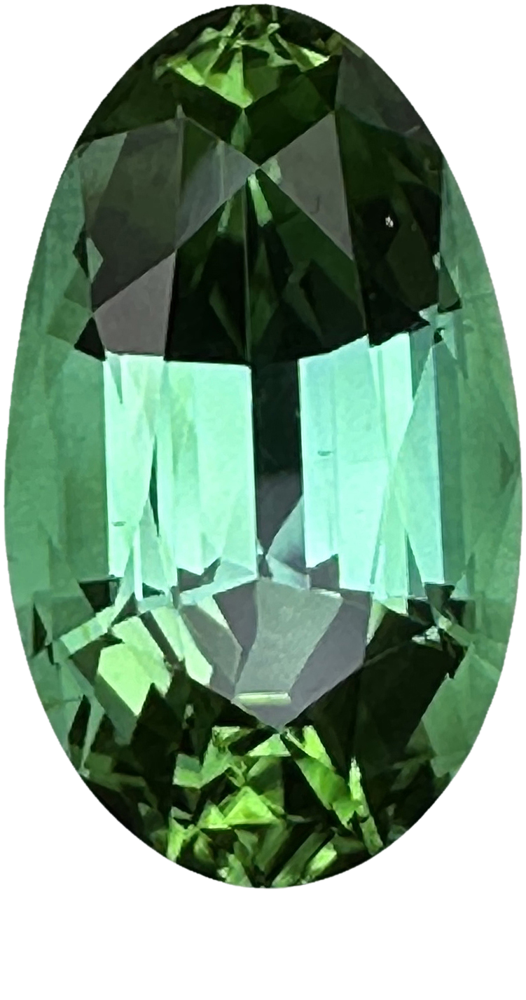 21.4x12.6mm P/S Blue-Green Tourmaline