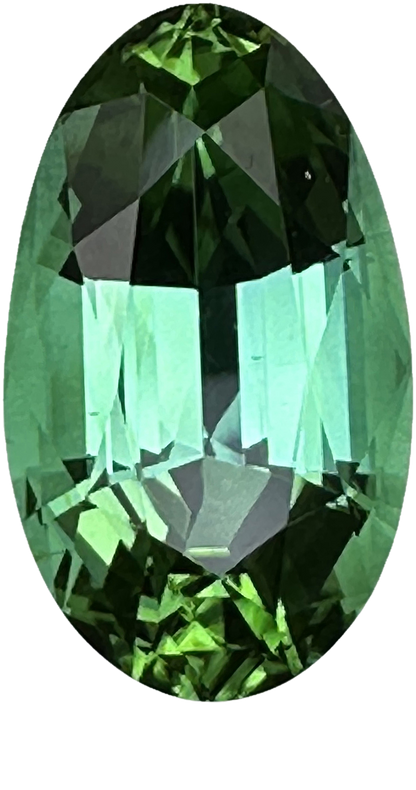 21.4x12.6mm P/S Blue-Green Tourmaline