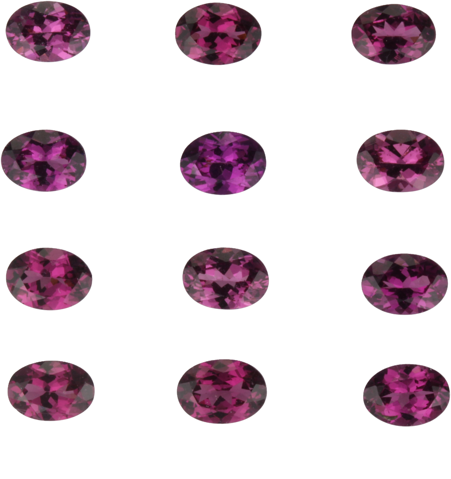 7x5mm Oval Purple Garnet