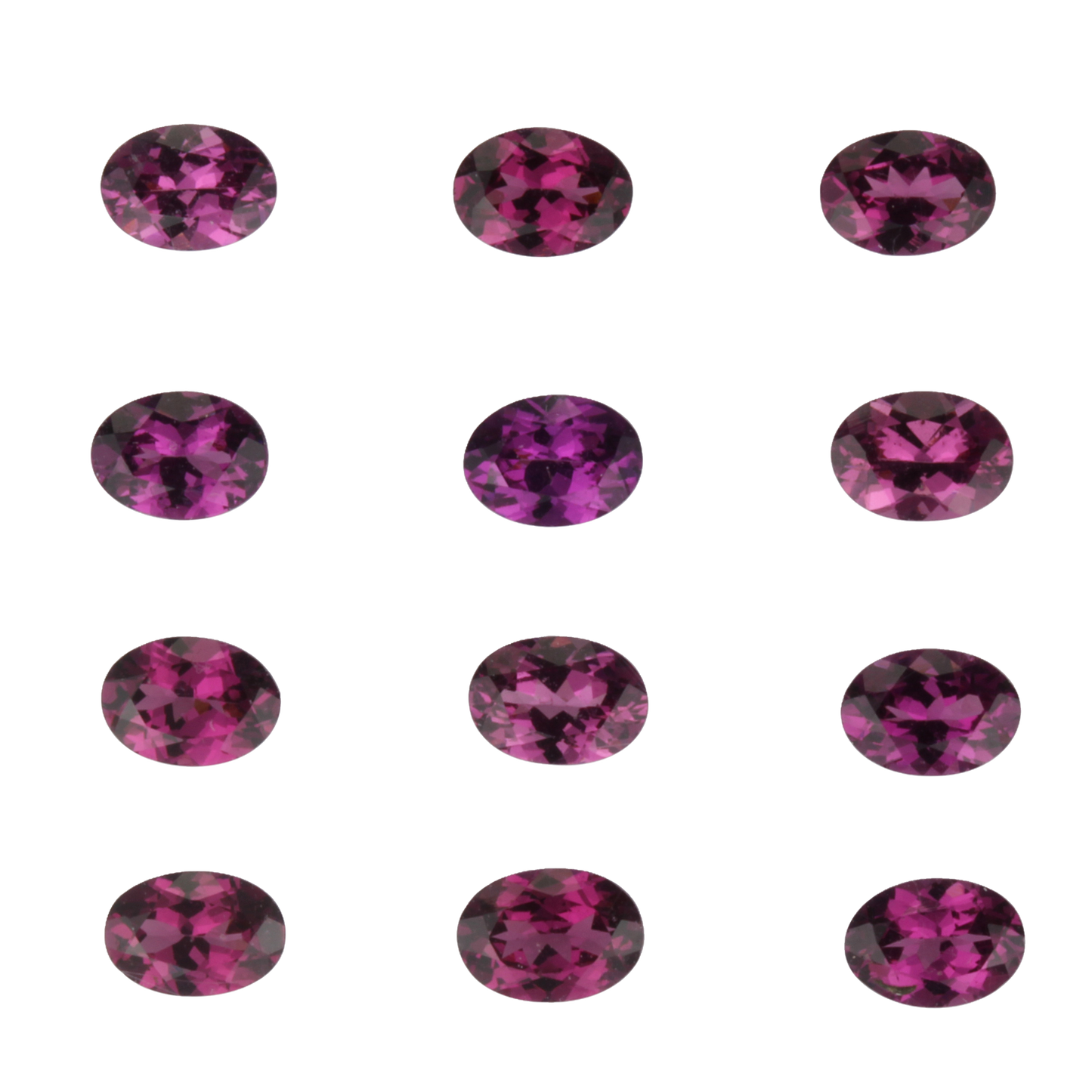 7x5mm Oval Purple Garnet