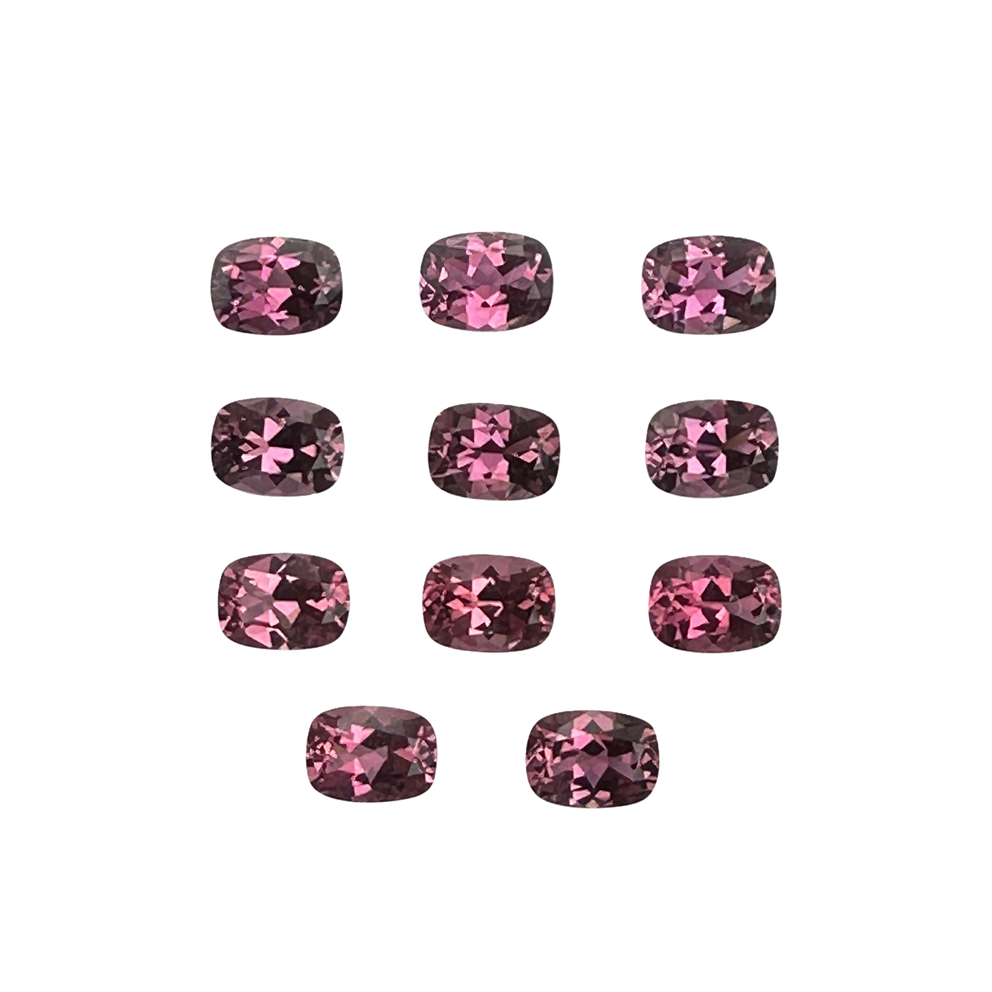 8x6mm Cushion Medium Pink Tourmaline