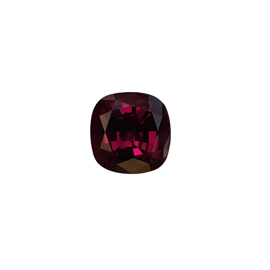 6.73ct Cushion Purple Rhodolite
